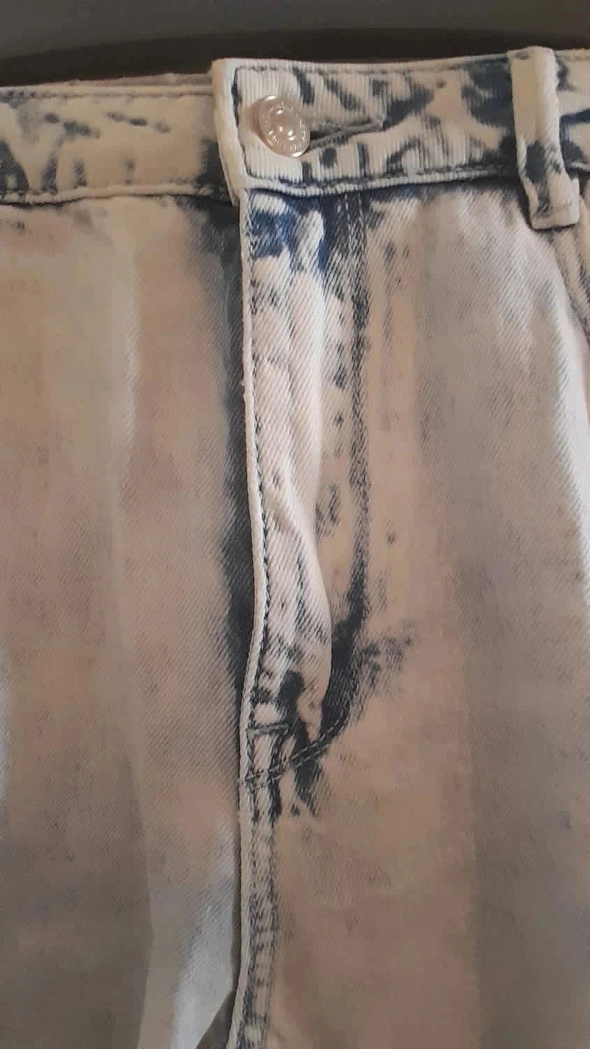 Calça jeans rasgada, cor azul muito claro, Tamanho 38, Marca Denim Pimkie – photo 4